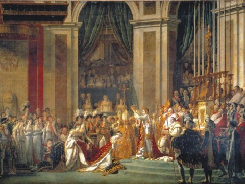 Puzzle 1000 elementów Koronacja Napoleona Clementoni