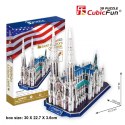 Puzzle 3D Katedra Św. Patryka Cubic Fun