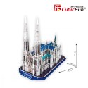 Puzzle 3D Katedra Św. Patryka Cubic Fun