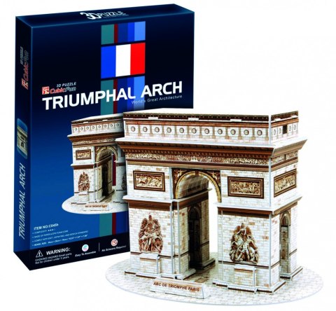 Puzzle 3D Łuk Triumfalny Cubic Fun