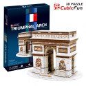 Puzzle 3D Łuk Triumfalny Cubic Fun