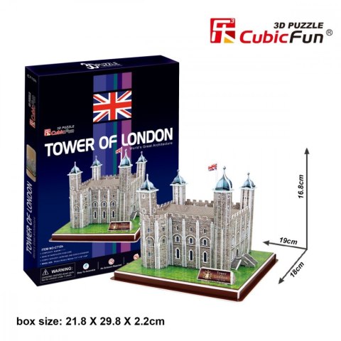 Puzzle 3D Tower of London Cubic Fun