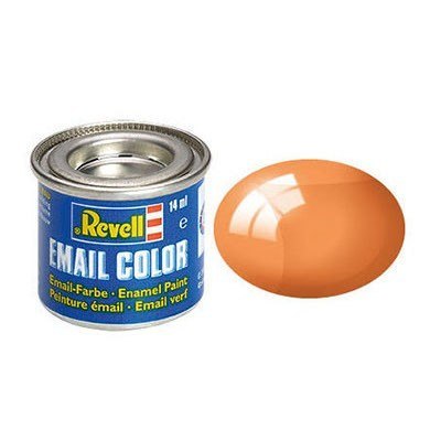 Farbka Email Color 730 pomarańczowy przezroczysty 14ml Revell