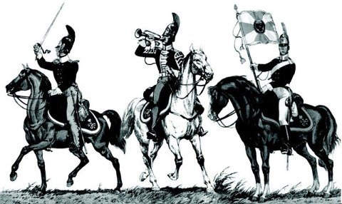 Russian Dragoon Command Group Zvezda