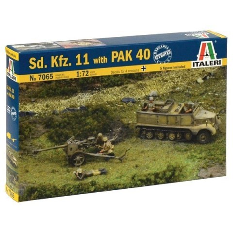 Sd.Kfz.11 with Pak 40 Italeri
