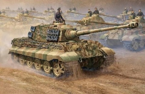 TRUMPETER German King Tiger 2 in 1 Trumpeter
