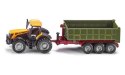 Traktor JCB z przyczepą Siku