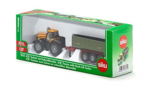 Traktor JCB z przyczepą Siku