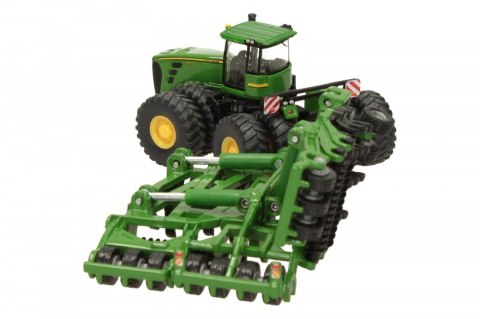 Traktor John Deere i zestaw do orki Siku