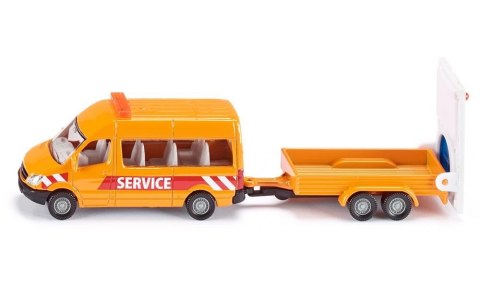 Transporter z Przyczepą Kontroli Siku