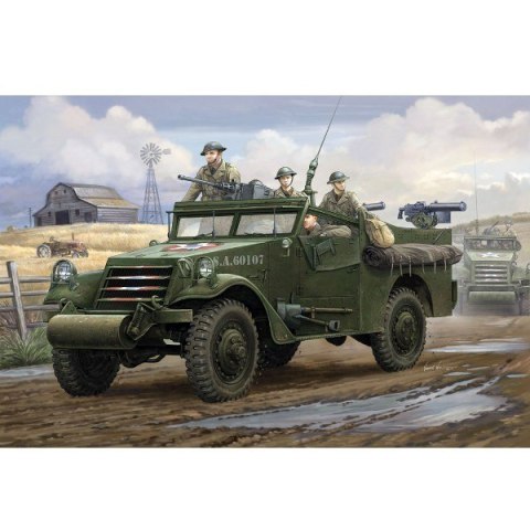 U.S. M3A1 White Scout Car Hobby Boss