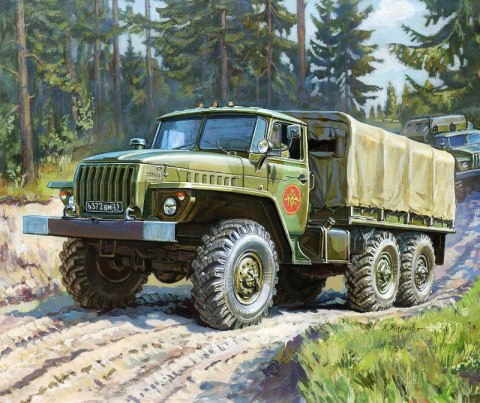 URAL 4320 Russian Army Truck Zvezda