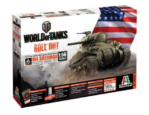 WORLD OF TANKS M4 Sherman Italeri