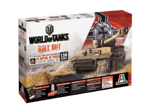 WORLD OF TANKS Pz.Kpfw.VI Italeri