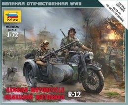 ZVEZDA German Motorcycle R-12 Zvezda