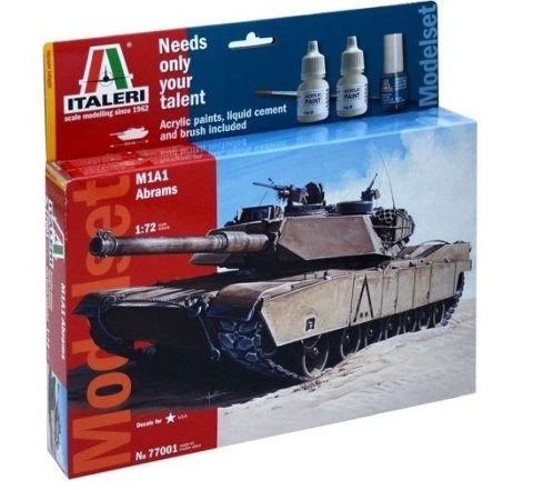 Zestaw Modelarski M1 Abrams Italeri