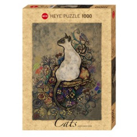 1000 ELEMENTÓW Cats Siamse, Jane Crowther Heye