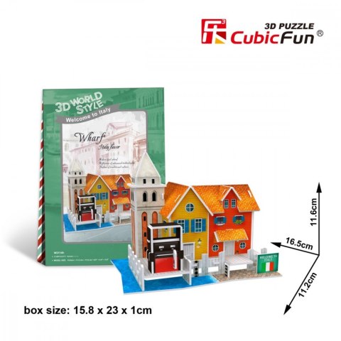 3D Domki świata - Włochy Wharf Cubic Fun