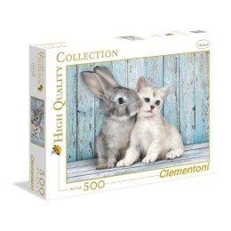 500 EL. Kot z królikiem Clementoni