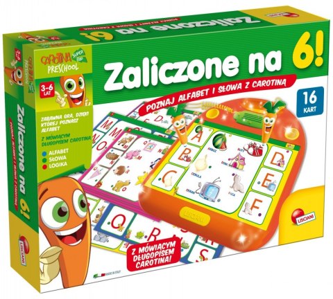 Alfabet i słowa 2 w 1 Lisciani