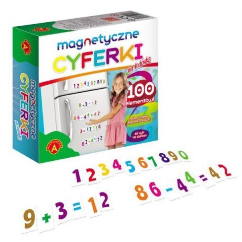 Cyferki magnetyczne na lodówkę Alexander