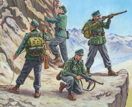 German Gebirgsjager 1939-1943 Zvezda
