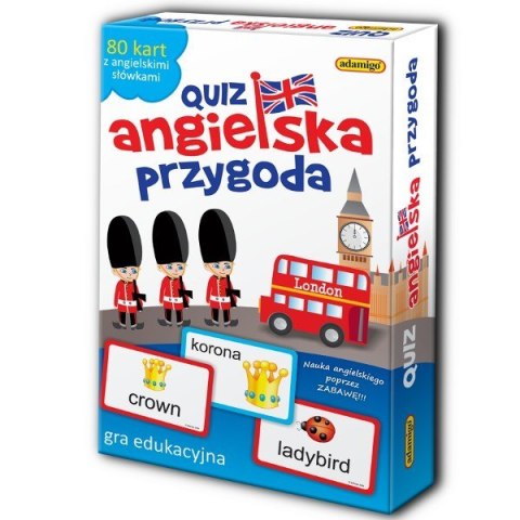 Gra Quiz Angielska przygoda Adamigo