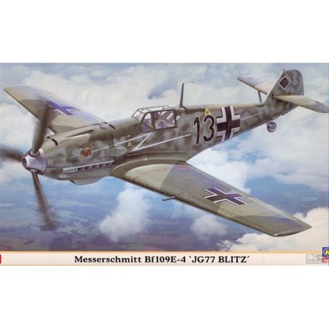 HASEGAWA BF-109E-4 JG77 Blitz Hasegawa