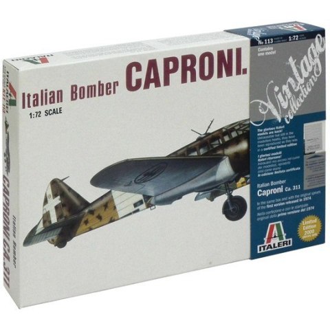 ITALERI Italian Bomber C aproni Ca-311 Italeri