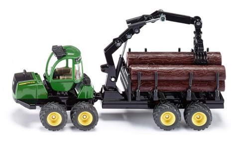 John Deere z Przyczepą Leśną Siku