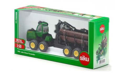 John Deere z Przyczepą Leśną Siku