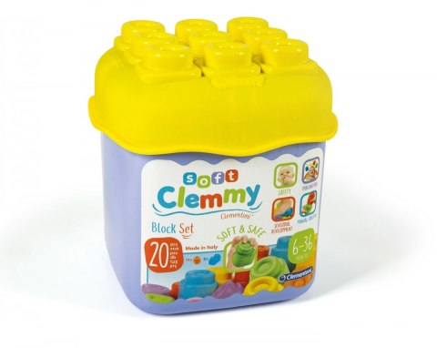 Klocki Clemmy 20 elementów Clementoni