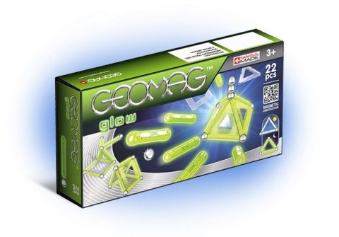 Klocki magnetyczne Panels Glow 22 elementy Geomag