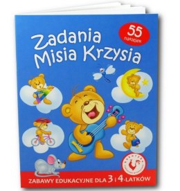 Książka Zadania Misia Krzysia Promatek