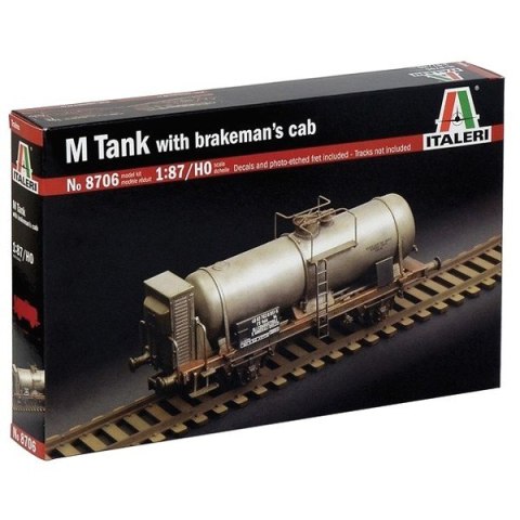 M Tank With Brakemans Cab Italeri