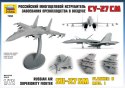 Model do sklejania Russian Air Superiority Fighter Zvezda