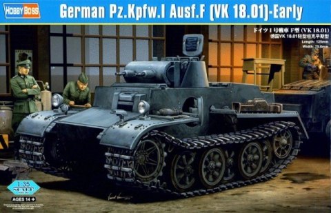 Model plastikowy German Pz.Kpfw.I Ausf.F - Wczesny Hobby Boss