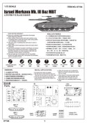 Model plastikowy Israel Merkava Mk. III Baz MBT Trumpeter
