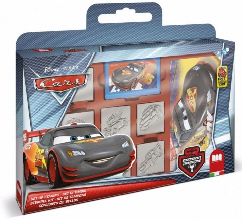 Pieczątki Cars, walizka Multiprint