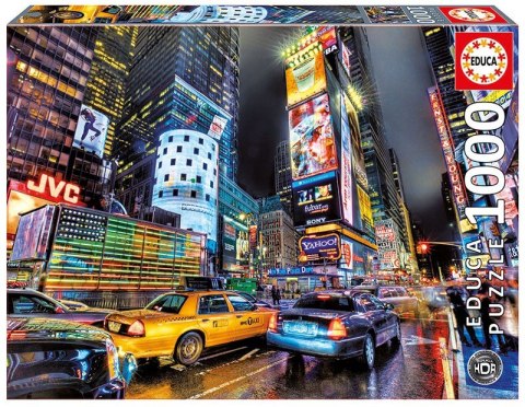 Puzzle 1000 elementów, Times Square, Nowy Jork Educa