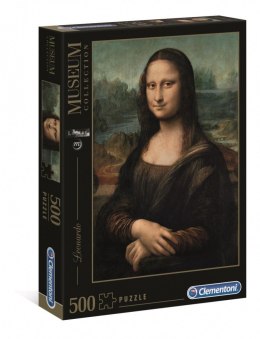 Puzzle 500 elementów Mona Lisa Clementoni
