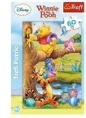 Puzzle 60 elementĂłw KubuĹ Puchatek MaĹe co nieco Trefl