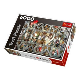 Puzzle 6000 elementów, Sklepienie Kaplicy Sykstyńskiej Trefl