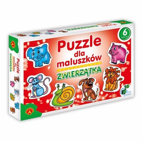 Puzzle dla Maluszków - Zwierzątka Alexander