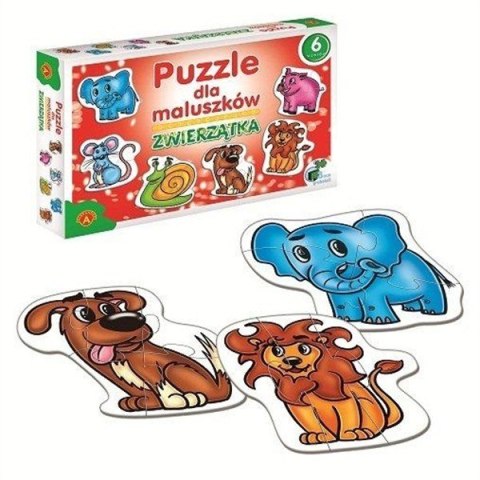 Puzzle dla Maluszków - Zwierzątka Alexander