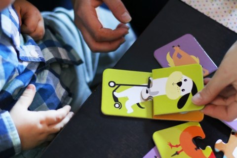 Puzzle do Pary Zwierzątka CzuCzu