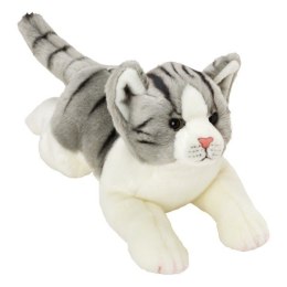 SUKI Szaro-Biały Pręgowa ny Kot 35cm Suki