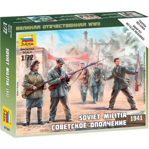 Soviet Militia 1941 Zvezda