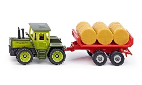 Traktor MB z przyczepą do bel Siku