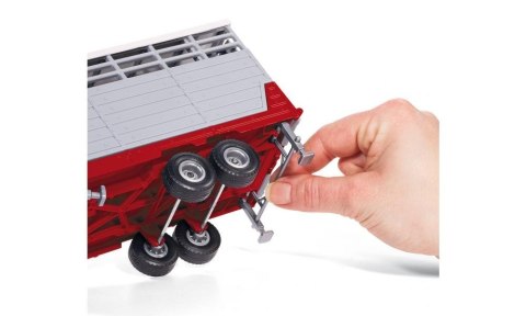 Traktor Steyr z przyczepą do przewozu zwierząt Siku